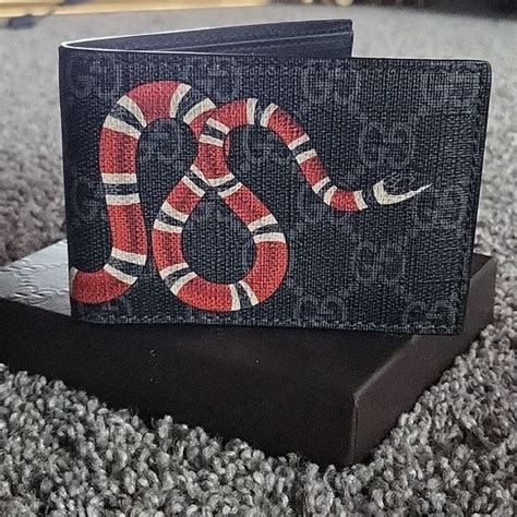 gucci snake belt cheap|authentic gucci snake wallet.